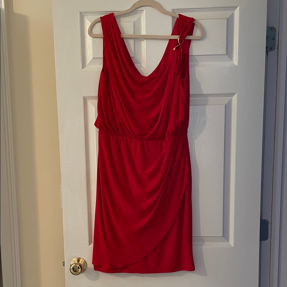 Scarlett Vibrant Red Backless Dress